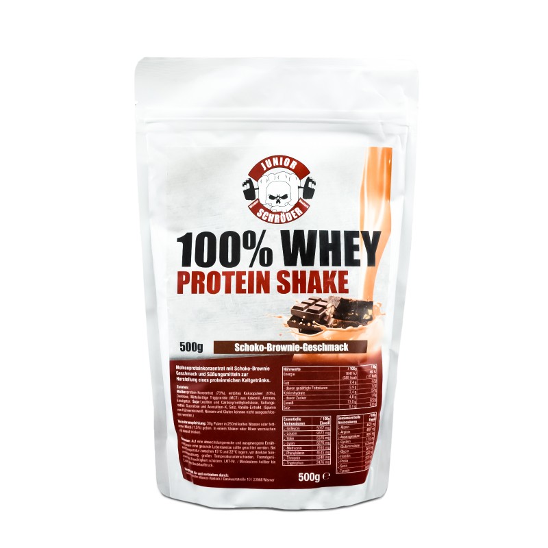 100% Whey Protein Shake Schoko-Brownie