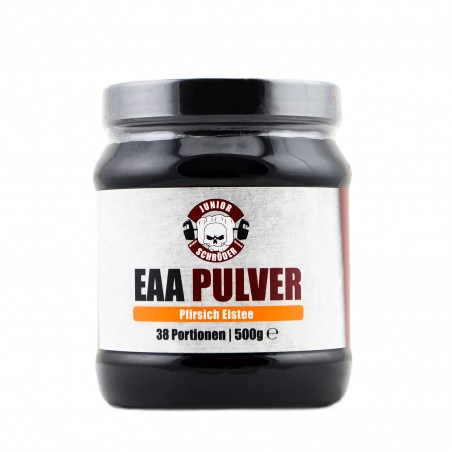 EAA Pulver mit Pfirsich Eistee Geschmack 500g