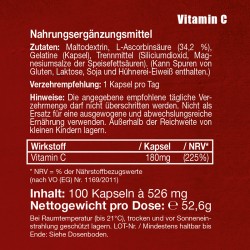 Vitamin C Kapseln 100 Stk