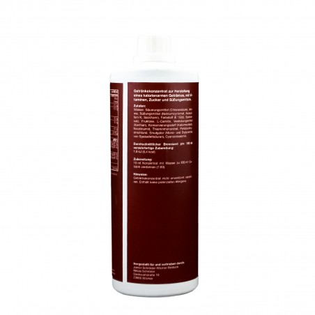 Low-Carb Refresh Liquid Konzentrat 1:80 Cola Geschmack 1000 ml