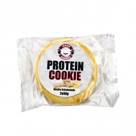 Protein Cookies weiße Schokolade Geschmack