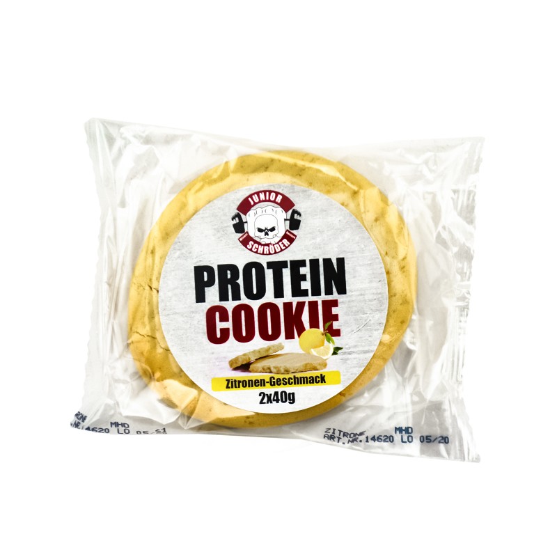 Protein Cookies Zitronen Geschmack