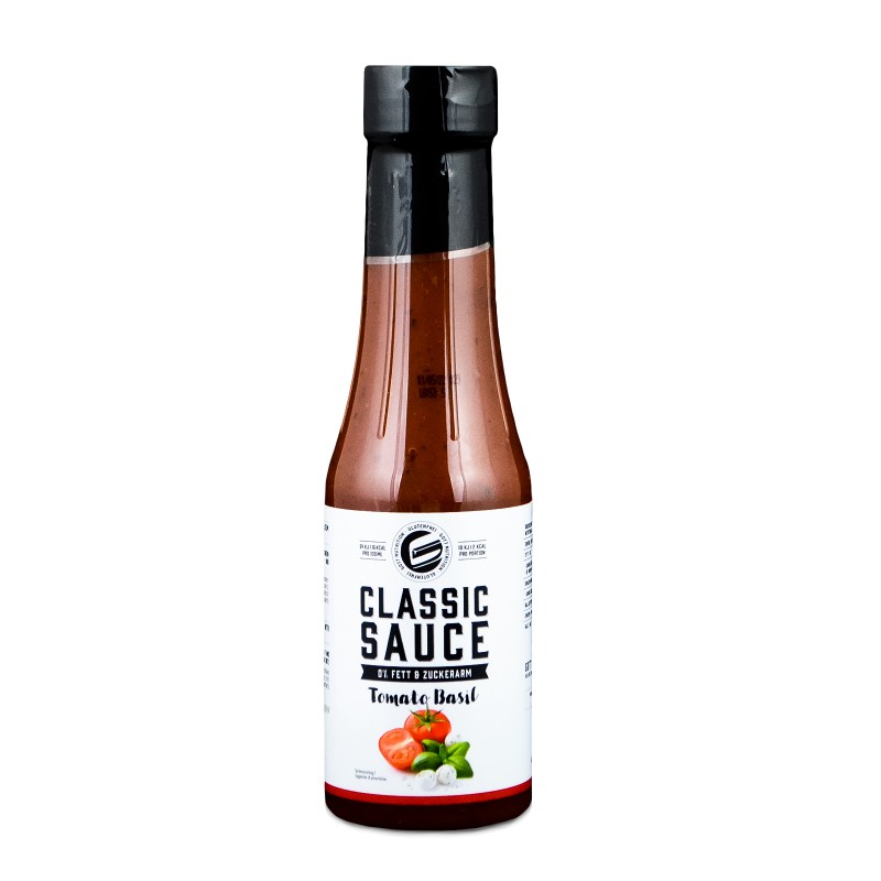 Tomato Basil Classic Sauce 350 ml Flasche