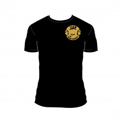 Junior Schröder Logo Team T-Shirt schwarz gold