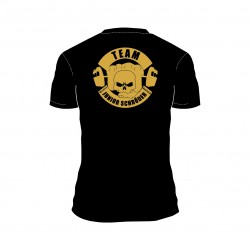 Junior Schröder Logo Team T-Shirt schwarz gold