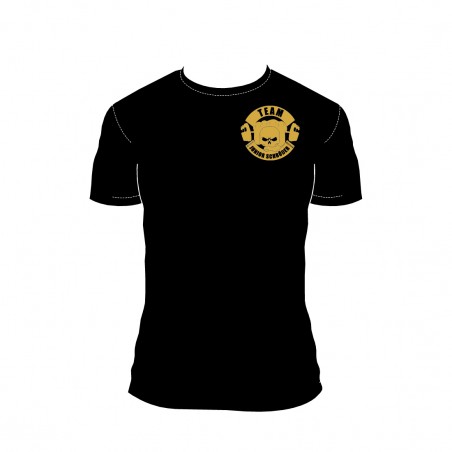 Junior Schröder Logo Team T-Shirt schwarz gold