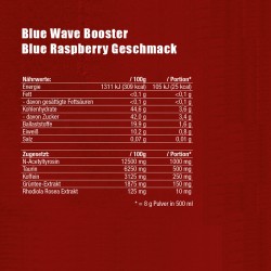 Blue Wave Booster Blue Raspberry Geschmack