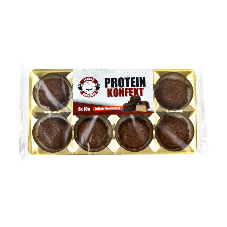 Protein Konfekt Erdbeer Geschmack