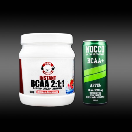 Nocco BCAA+ Apfel BCAA 2:1:1 Melonen Geschmack