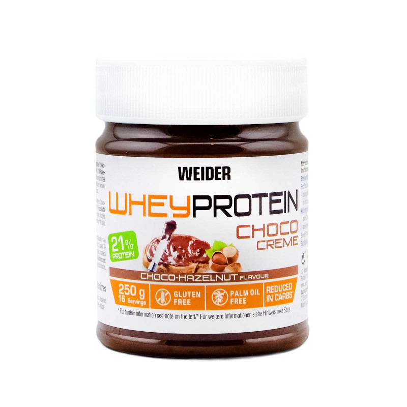Weider Whey Protein Schokolade Haselnuss Creme 250g