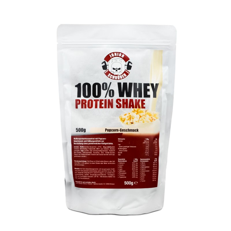 100% Whey Protein Shake Popcorn Geschmack