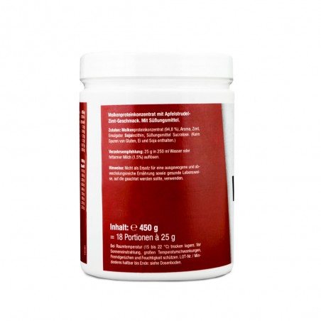 Protein Shake Weihnachtsshake Apfelstrudel Zimt