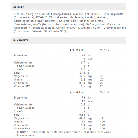 Reign Total Body Fuel Energy Amino Drink Orange Dreamsicle 500ml