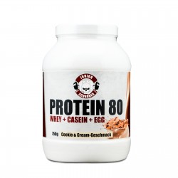 Protein 80 Cookie Cream Geschmack 750 g