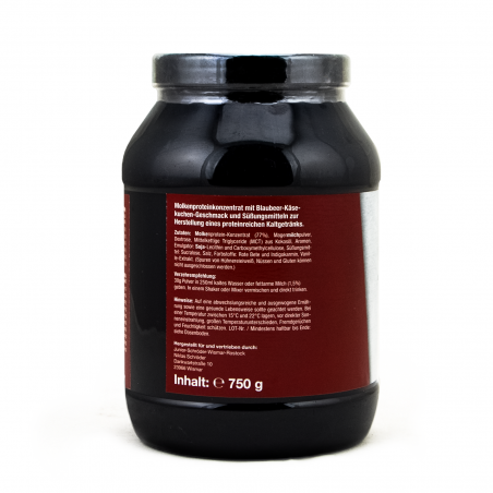 Whey Protein Shake Blaubeer-Käsekuchen Laktosefrei