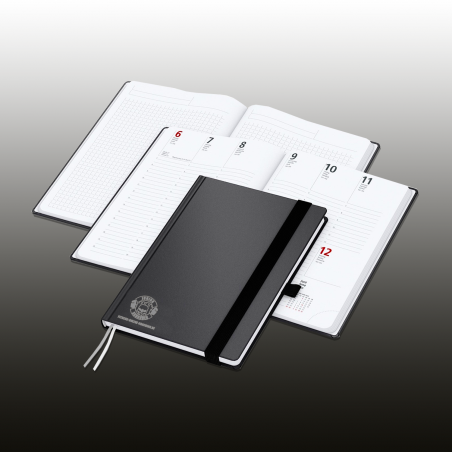 Business Notizbuch mit Monatskalender von Junior Schröder