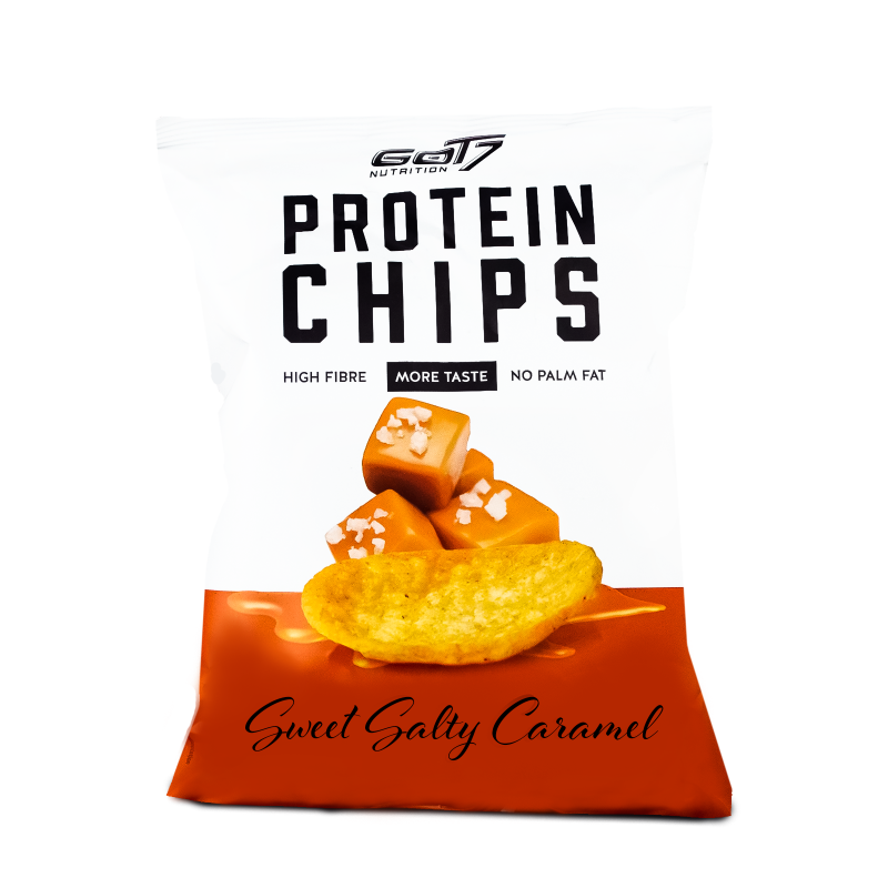 High Protein Sweet Salty Caramel Chips 50g