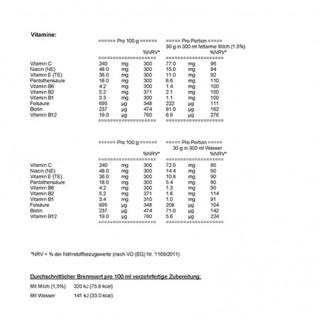 Protein 80 Wildbeere Geschmack 750g