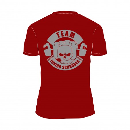 Junior Schröder Team T-Shirt rot grau