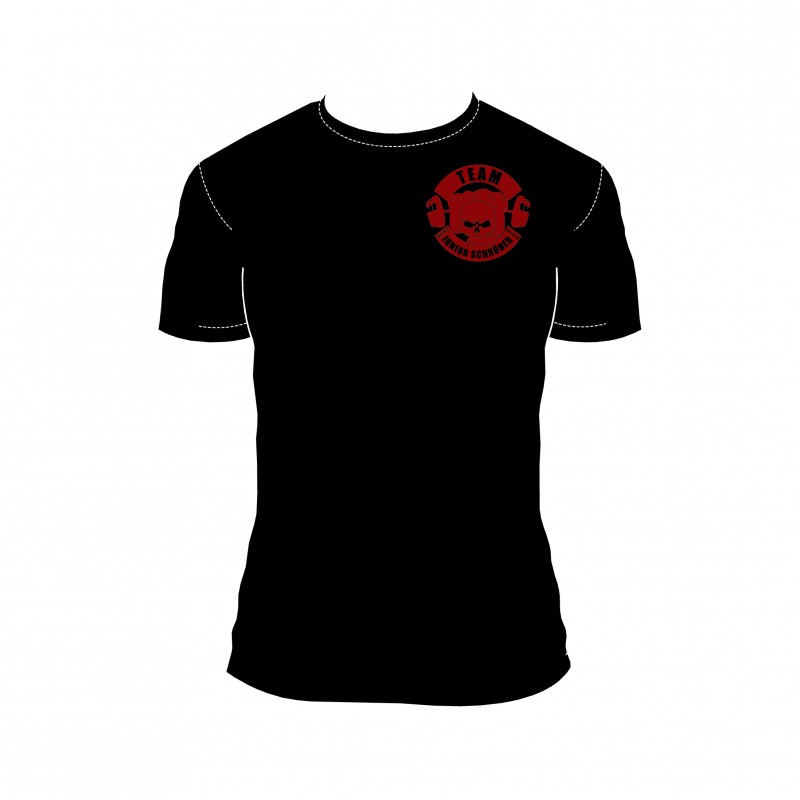 Junior Schröder Team T-Shirt schwarz rot