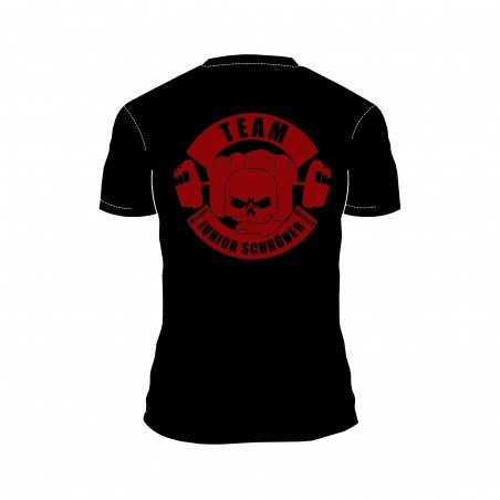 Junior Schröder Team T-Shirt schwarz rot