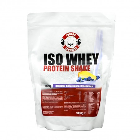 Iso Whey Protein Shake Blaubeer-Käsekuchen Laktosefrei